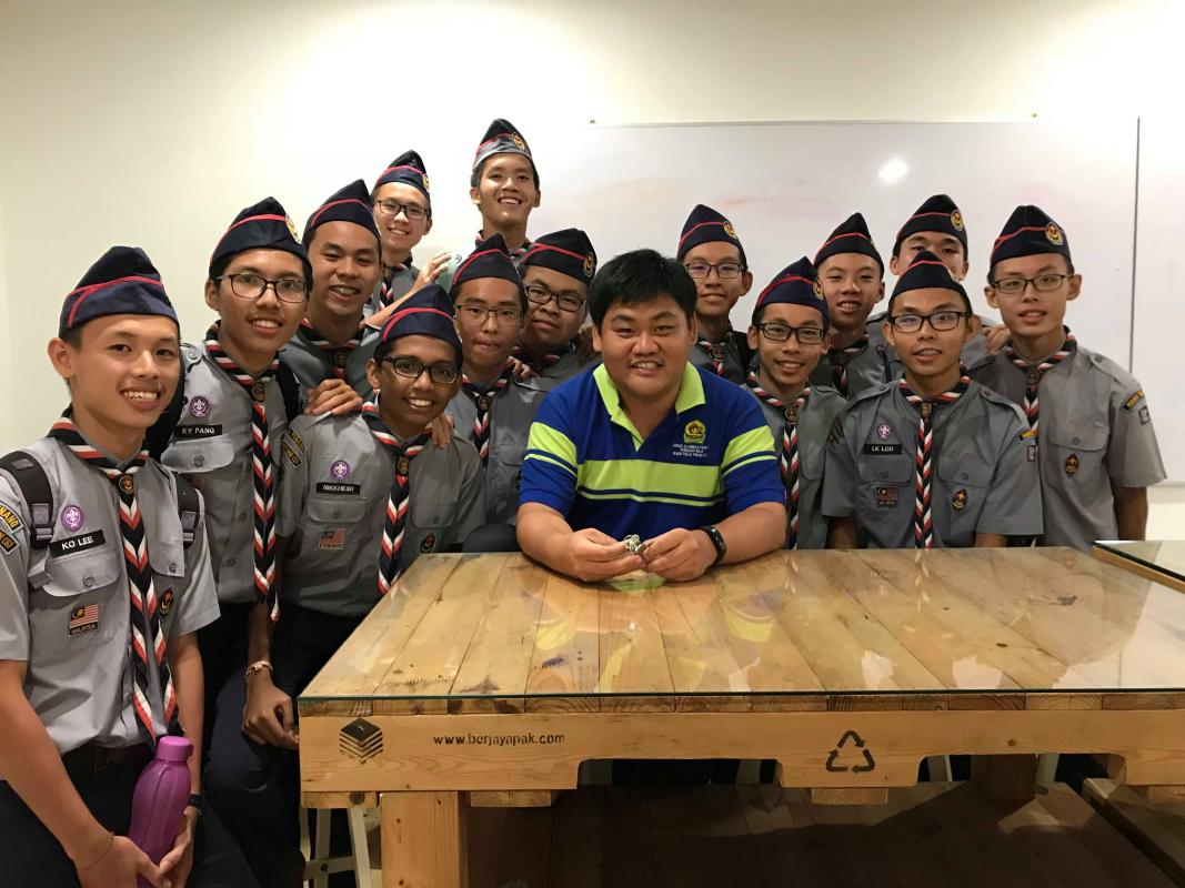 Latih Jawatankuasa Baru Kumpulan Pengakap GeorgeTown (Selatan) Ke-21 SMJK Heng Ee