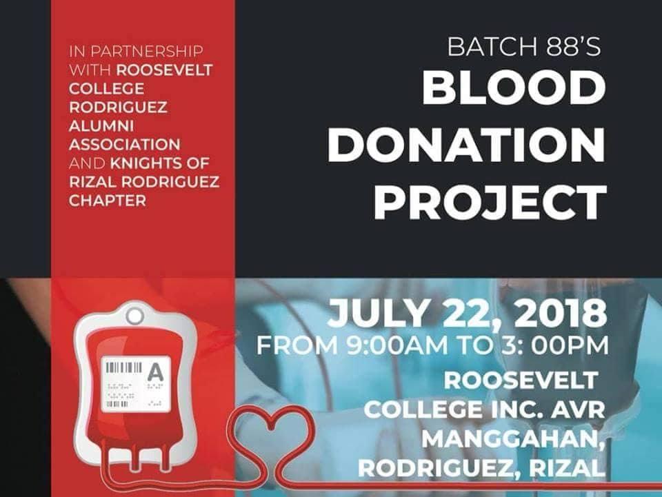 Rovers 2018 Blood Donation Project