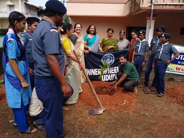 Vanamahosav celebratcelebrations @ Bharat  Scouts and guides district office kadiyali,  Udupi, Karnataka India ...