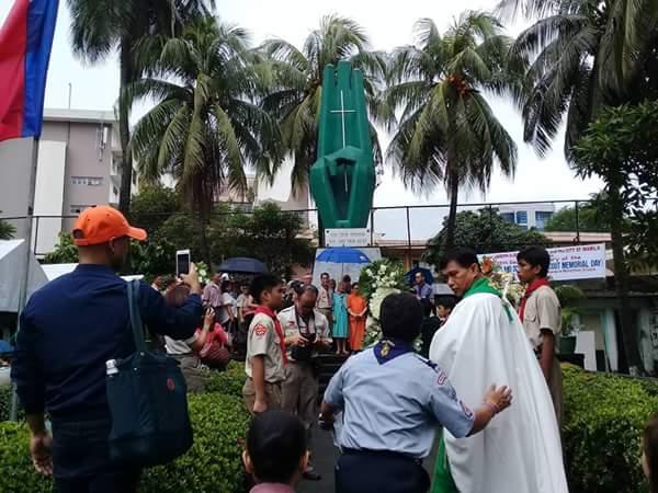 Brighton Venturer Scouts goes to Alaala Museleo, North Cementery