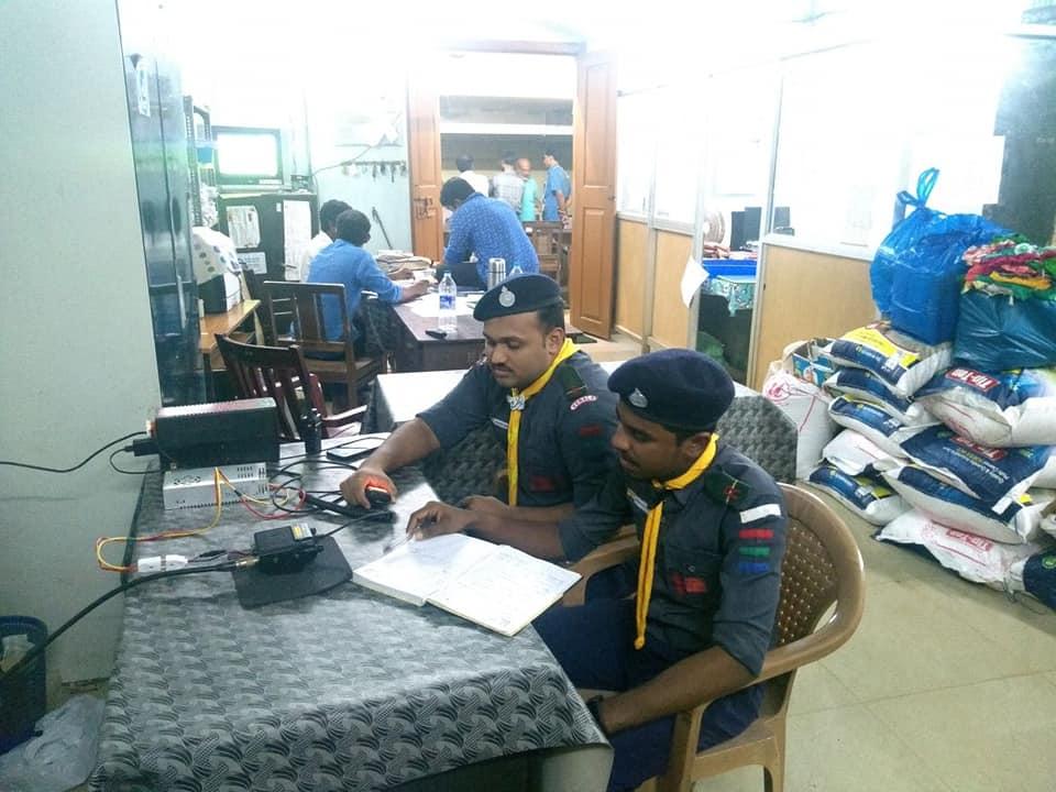 Emergency rescue &  radio service during flood