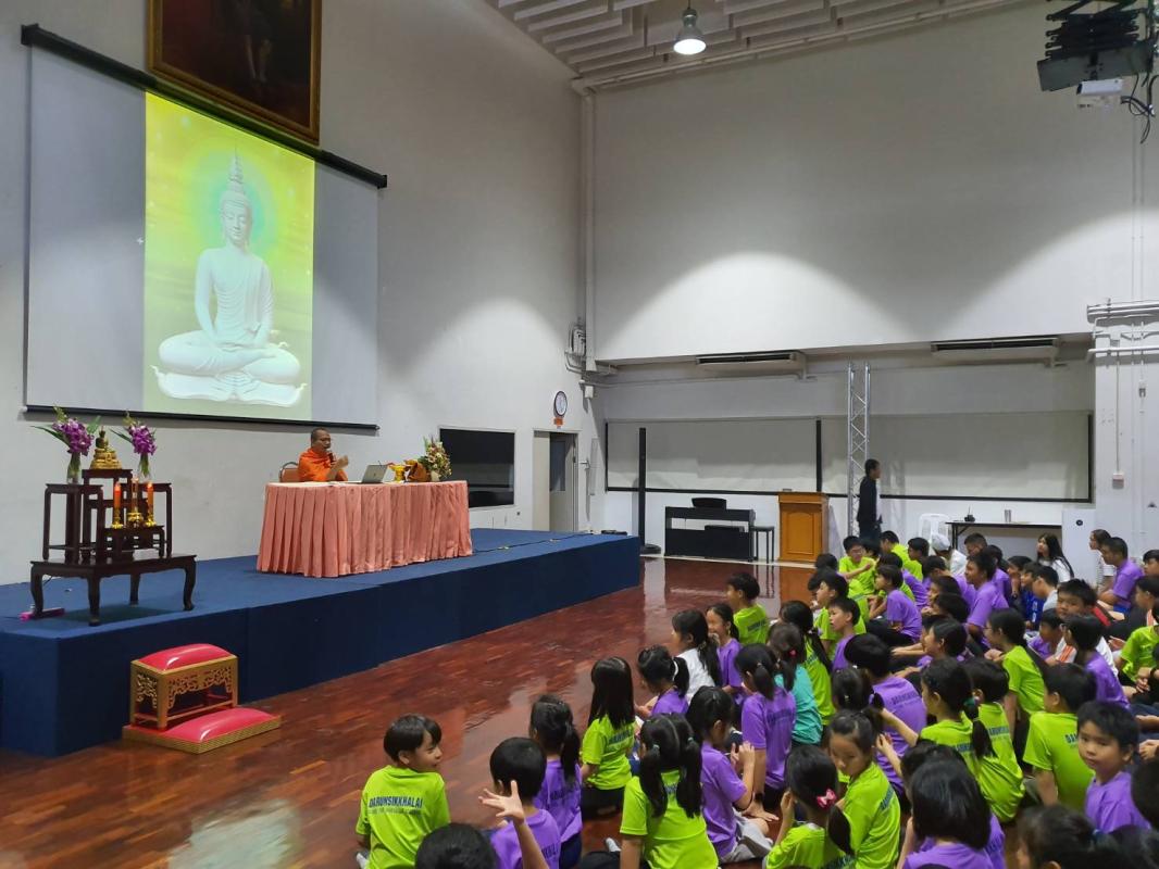 Organize Fathers Day activity - Dhamma Talk by monk