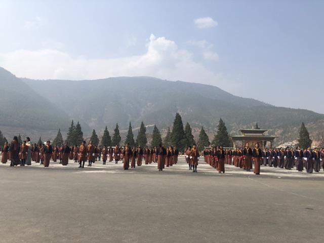 Performing Messenger of Peace song.