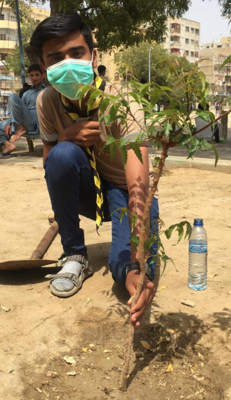 Isna Asheri Scout's One Scout One Tree Project ~ 2nd Plantation Drive