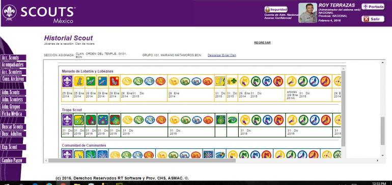 Sistema de Administración Scout (Provincia Chihuahua Sur)