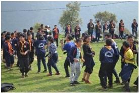 Hiking toward Serdam Goenpa