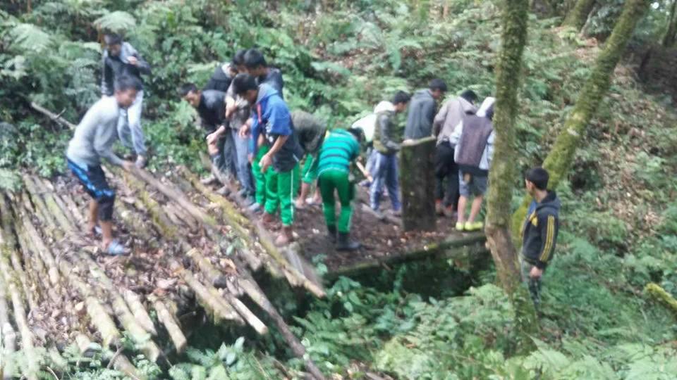 cleaning water source