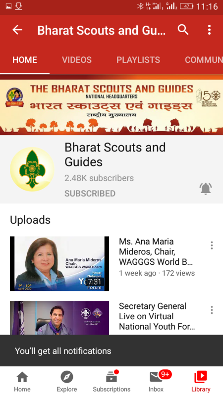 Les scouts célèbrent le B.P Days sur les antennes de la Radio de la RTI Bouaké!!!