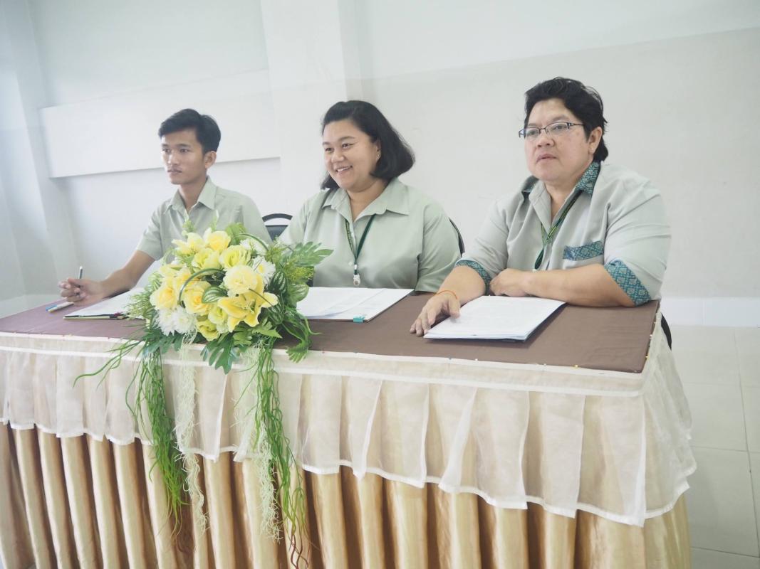 การแข่งขันทักษะวิชาชีพ รายการแข่งขัน : กล่าวสุนทรพจน์ภาษาไทยและภาษาอังกฤษ