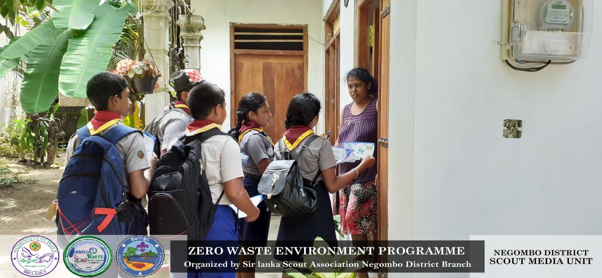 Zero Waste - 2019 District Level Project / Sri Lanka Scout Association Negombo District Branch
