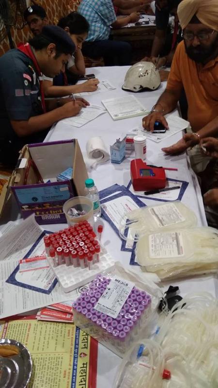 Blood donation 