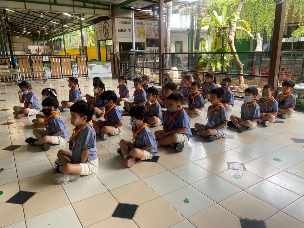 กิจกรรมฝึกนั่งสมาธิ