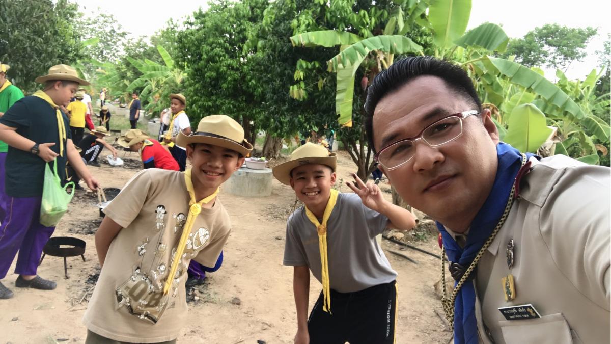 อบรม ลูกเสือ เนตรนารี โรงเรียนรุ่งเรืองวิทยา  ป.๔-ป.๖