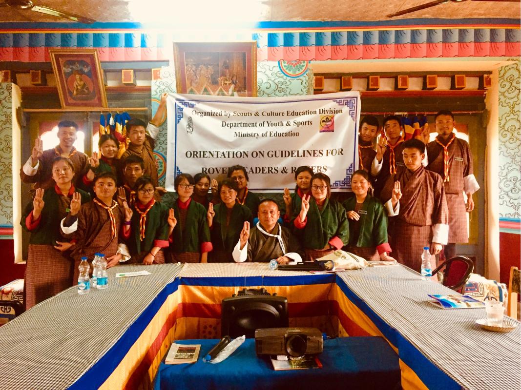 Orientation for Rovers of College of Traditional Arts & Craft