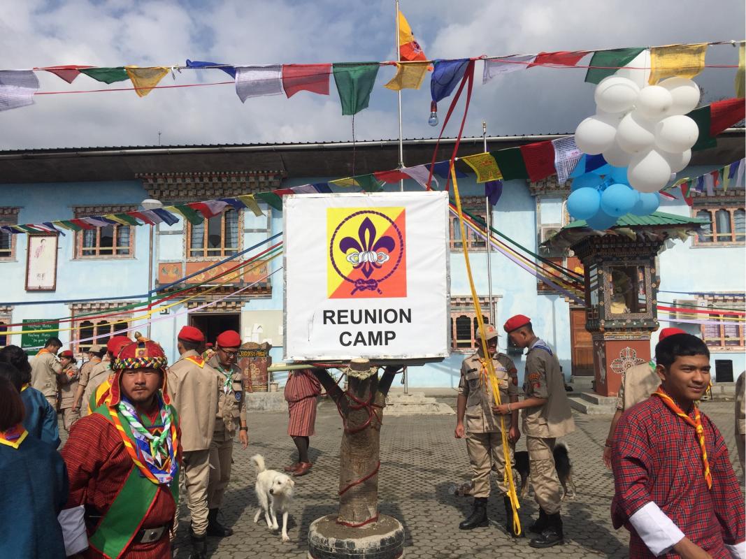 5th Reunion for Scouts of Bhutan