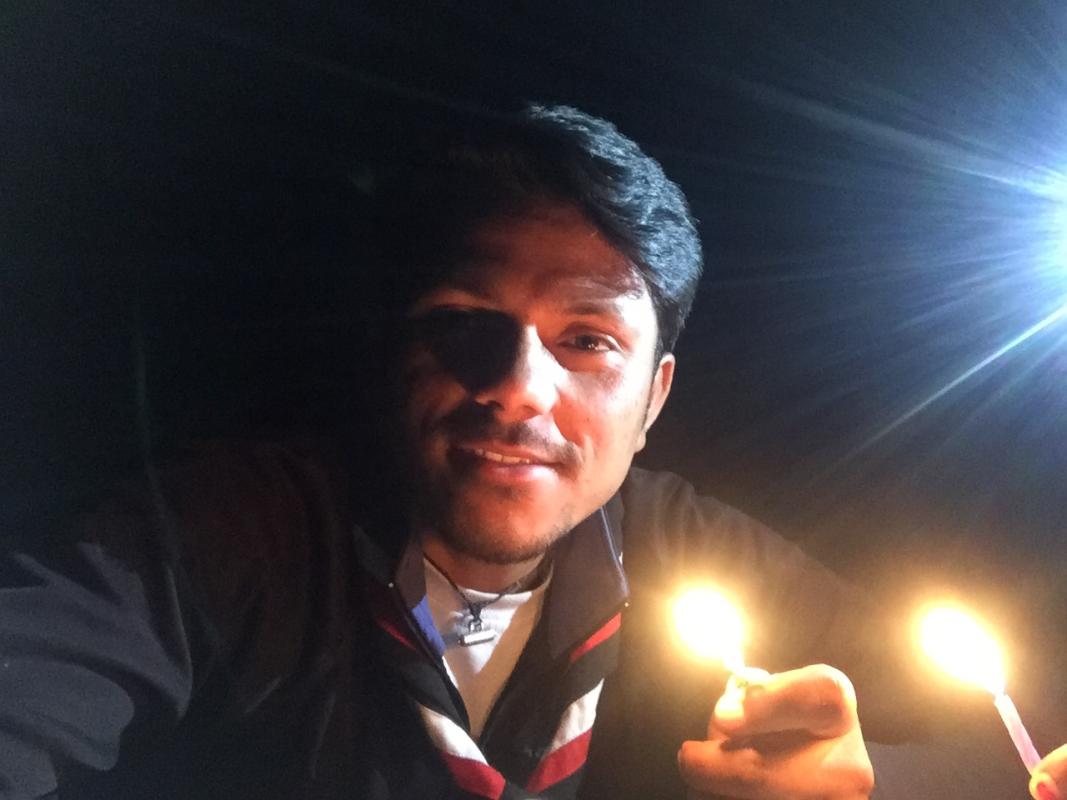 दिया कोरोना के विनाश के लिए 