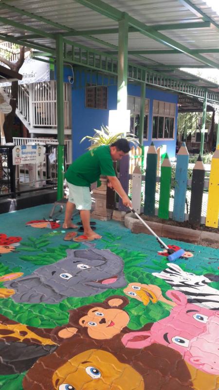 ทำความสะอาดเตรียมความพร้อมก่อนเปิดภาคเรียน1/2563