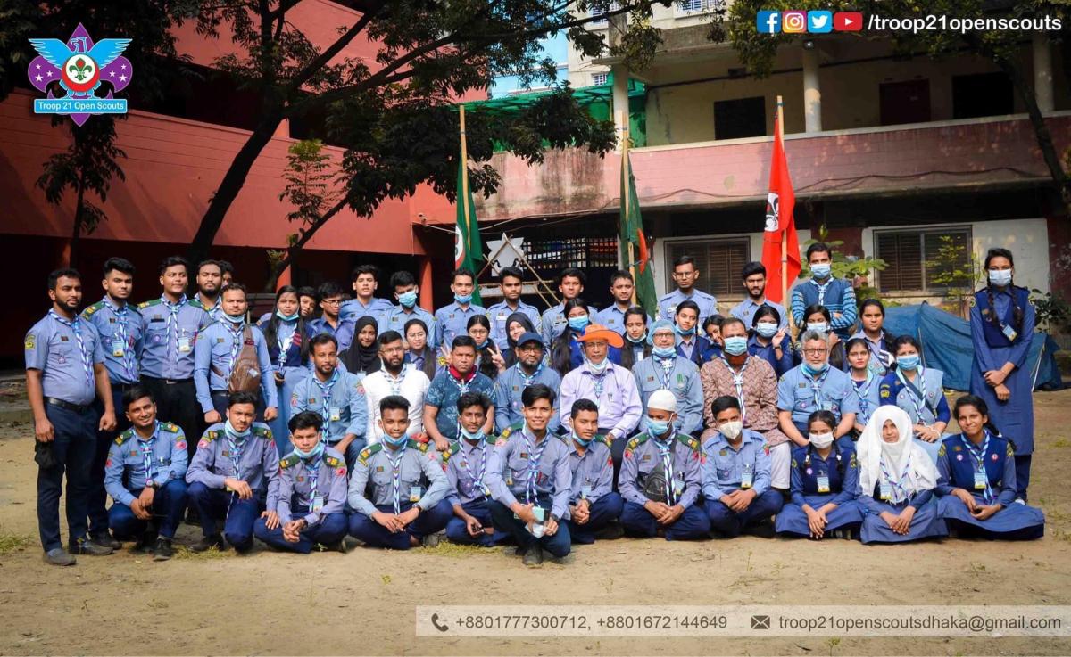 Annual Initiation And Group Camp 2020 of Troop 21 Open Scout Group