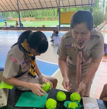 ทำสื่อการเรียนรูปผัก
