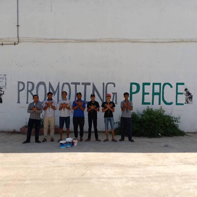 street Painting ( Promoting Peace )