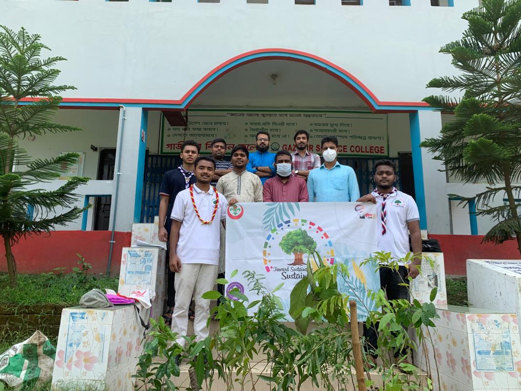 TREE PLANTATION AND PLASTIC CLEANING AT ‘SCHOOLS, COLLEGES AND OTHER EDUCATIONAL INSTITUTIONS (Project TSS)