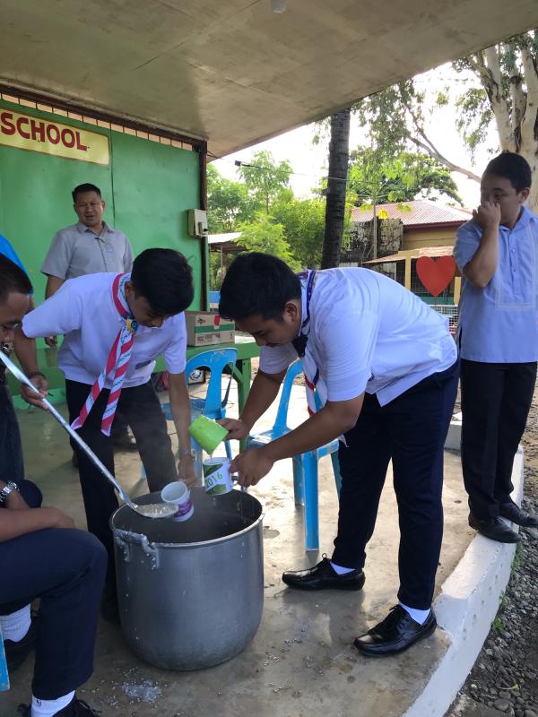Feeding Program in Juan P. Guadiz Elementary School