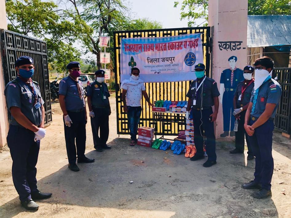 Charan Paduka Campaign for laborers