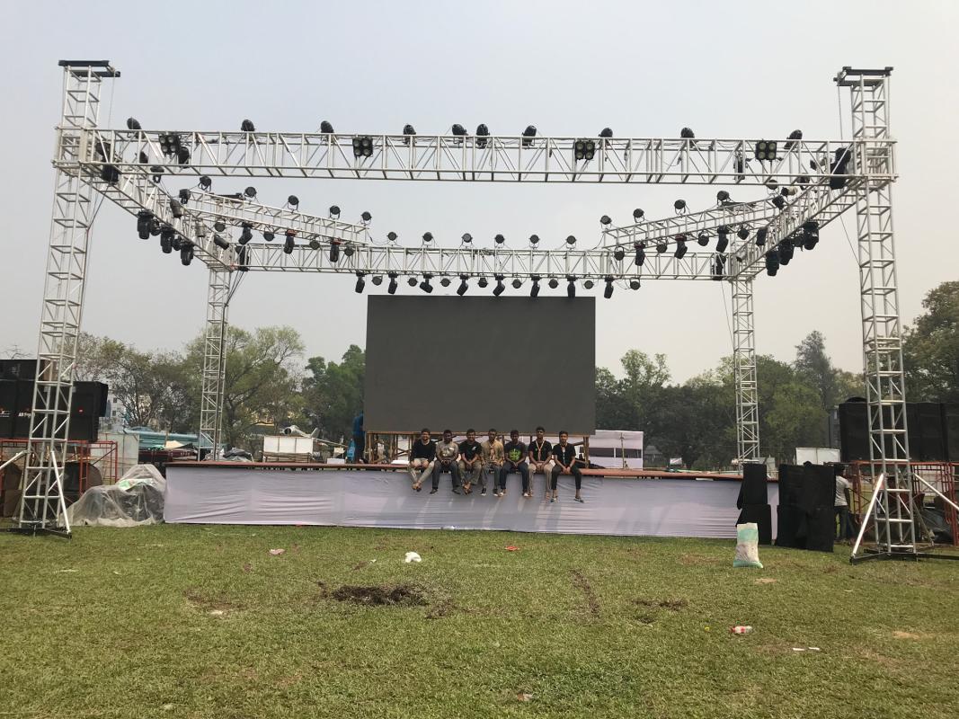 Central Events at 10th Bangladesh National and 3rd SAANSO Scout Jamboree