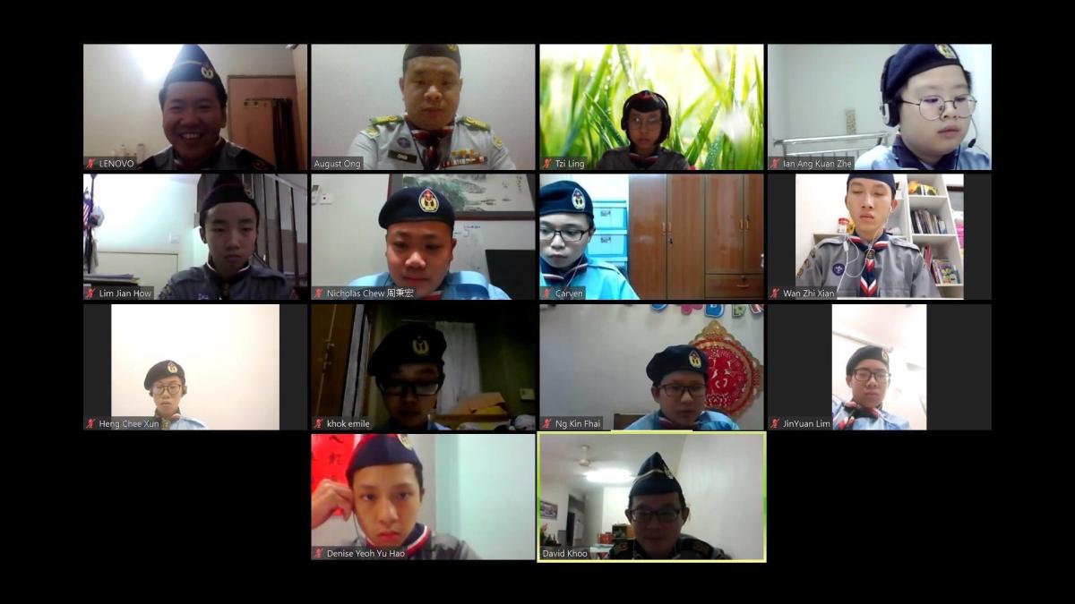 Young Scout Online Training For Penang Air Scout 2020 