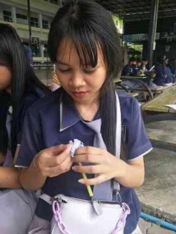 ร่วมทำดอกมะลิด้วยกระดาษแม่