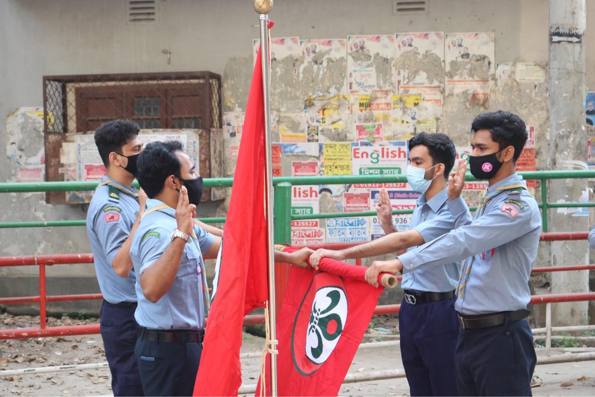 Investiture Ceremony - 2021 of Crystal Open Scouts