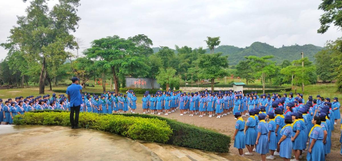 ค่ายพักแรมเนตรนารี และสมาชิกยุวกาชาด โรงเรียนสิรินธรราชวิทยาลัย ปีการศึกษา 2562