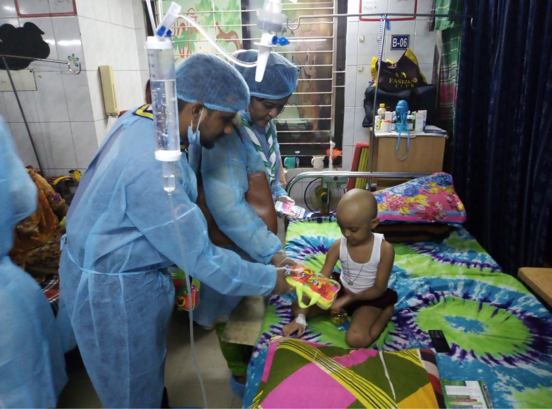 Celebrating International Please Day With Child Cancer Patients 