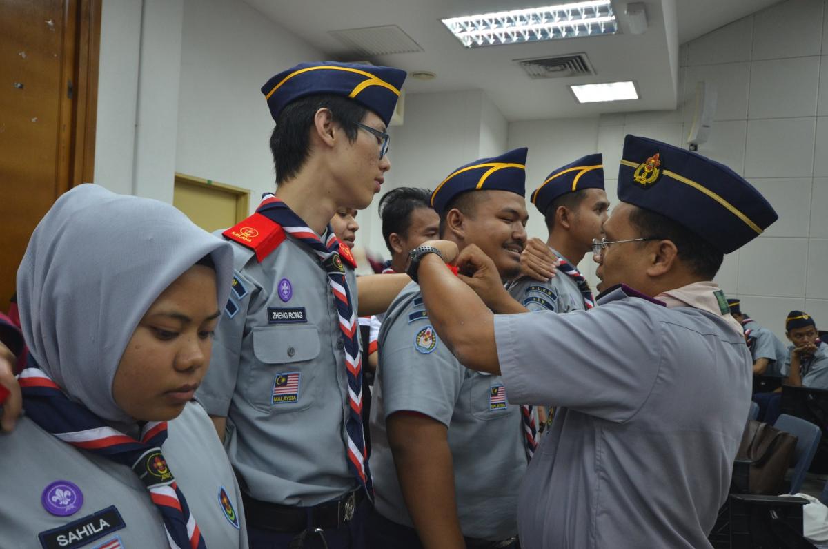 MAJLIS PELANTIKAN VIGIL LEVEL 100 KLKM USM18/19