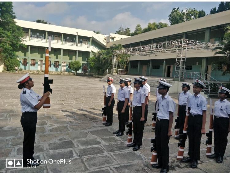 SEA SCOUTS RIFLE DRILL