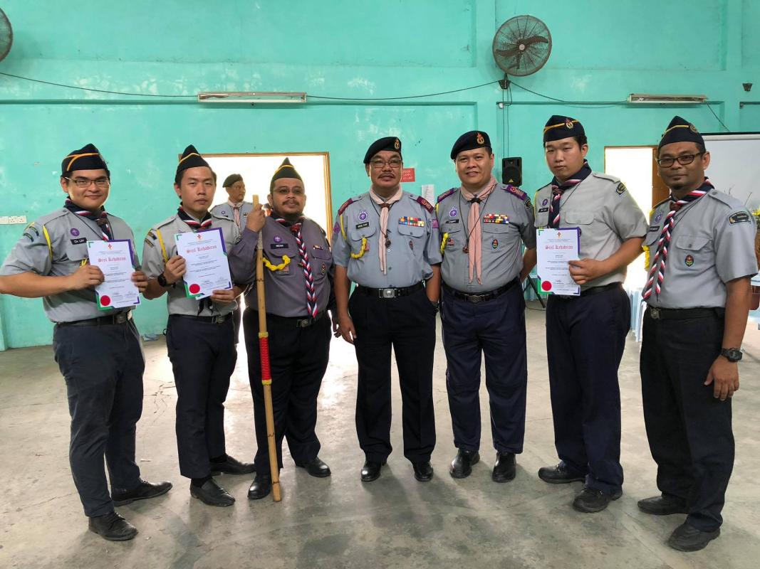 Kursus Penarafan Pengakap Raja Zon Tengah 2018