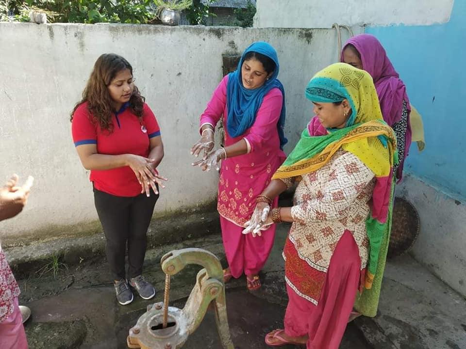 mensural hygiene and wash 