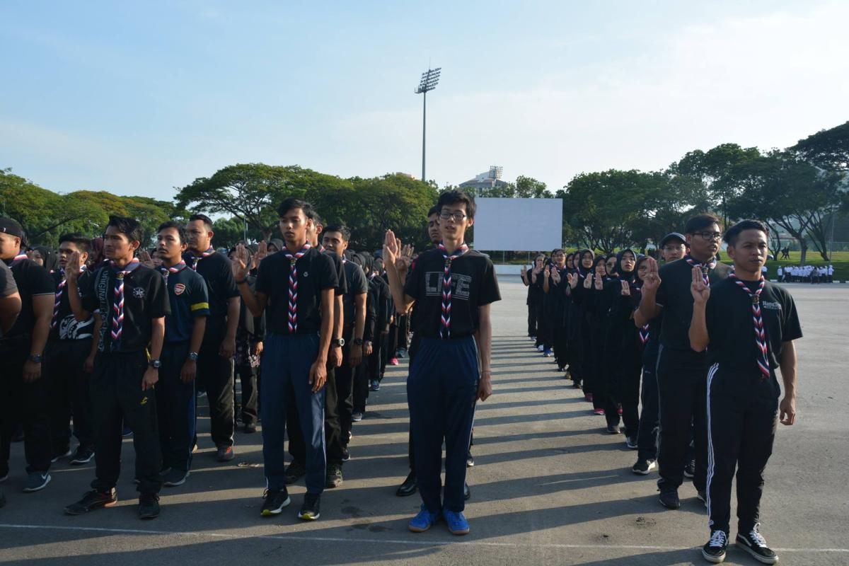 Perjumpaan Level 100 Ke-6 (Kawad Kaki)