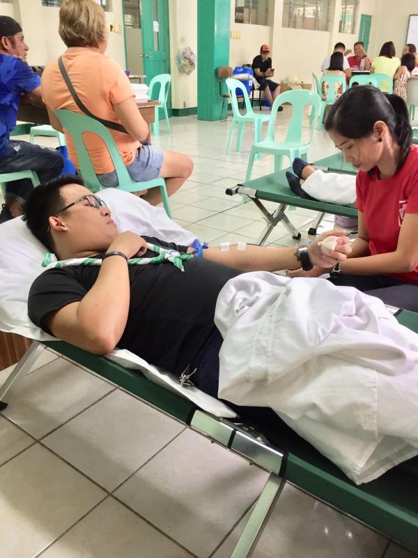 Rovers in Blood Donation Project Assistance and Participation