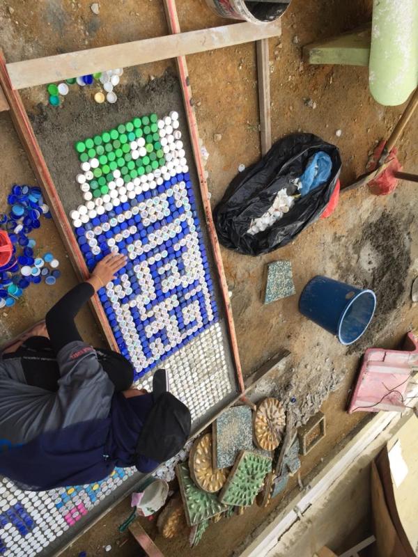 Reuse, Recycle Garden Project (SWA Voluntary Service); Construction Day