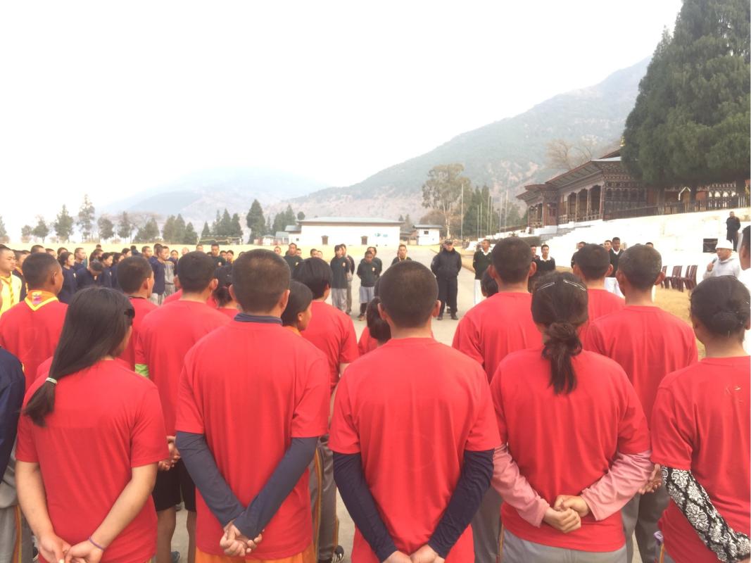 Leadership Training for Scouts of Bhutan