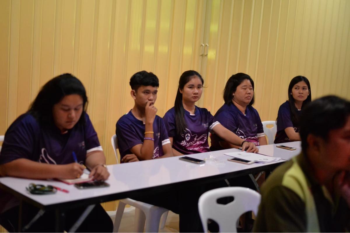 การอบรมลูกเสือสันติภาพ Messengers of peace
