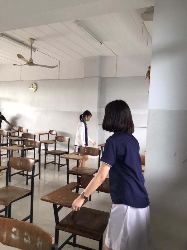 กิจกรรมทำความสะอาดห้องเรียน