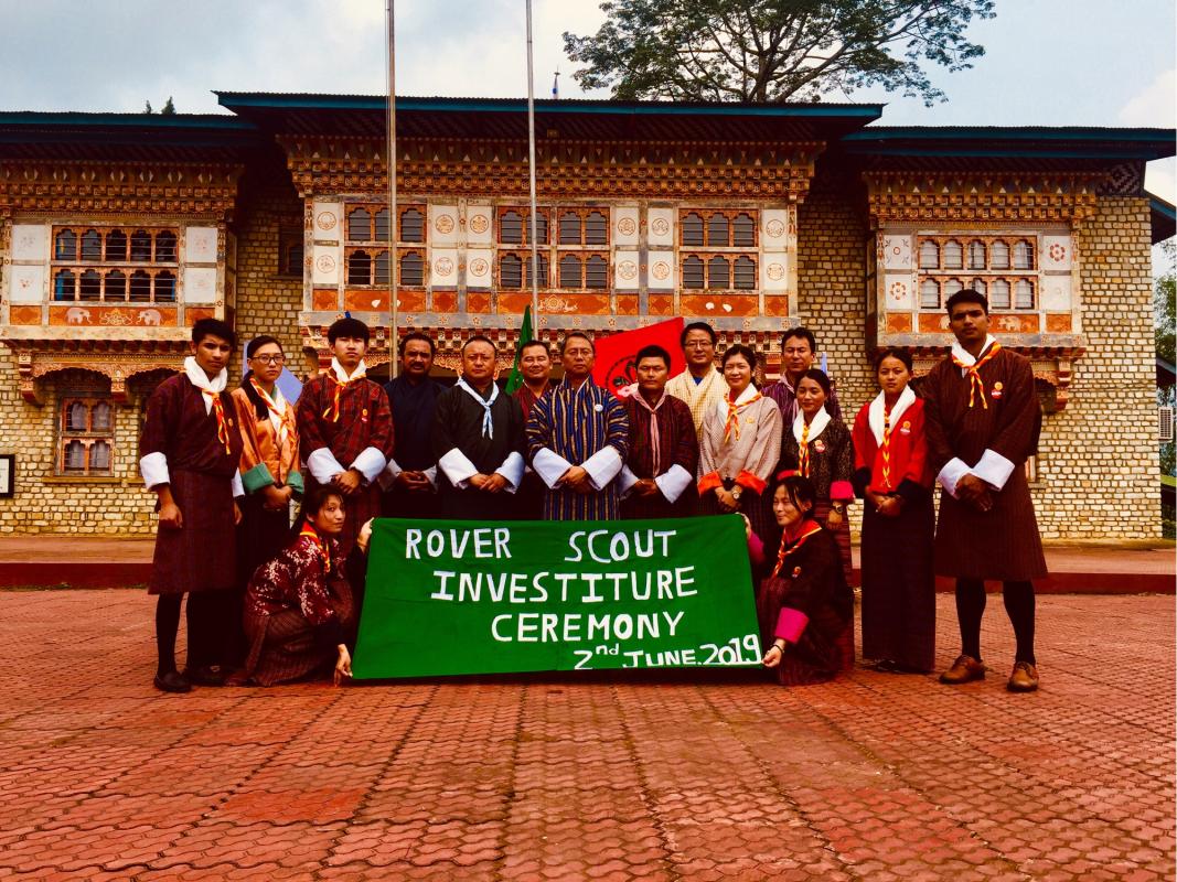 Investiture for Rovers 