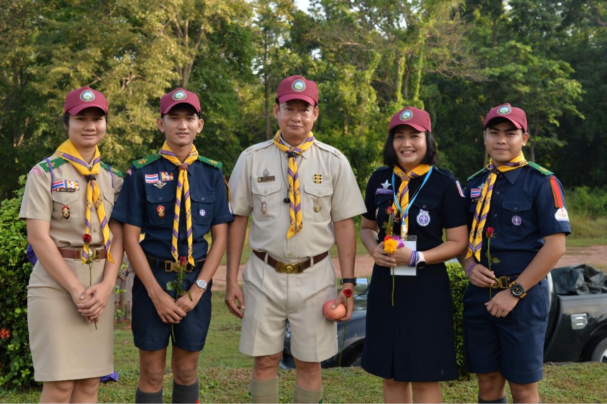 เข้าร่วมงานชุมนุมลูกเสือแห่งชาติครั้งที่ 21