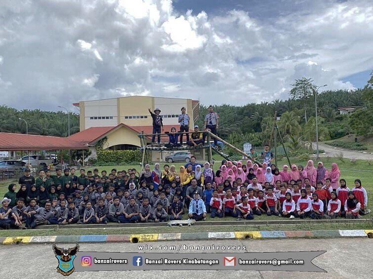 Perkhemahan Unit Beruniform Sk Sandau,Kinabatangan,Sabah