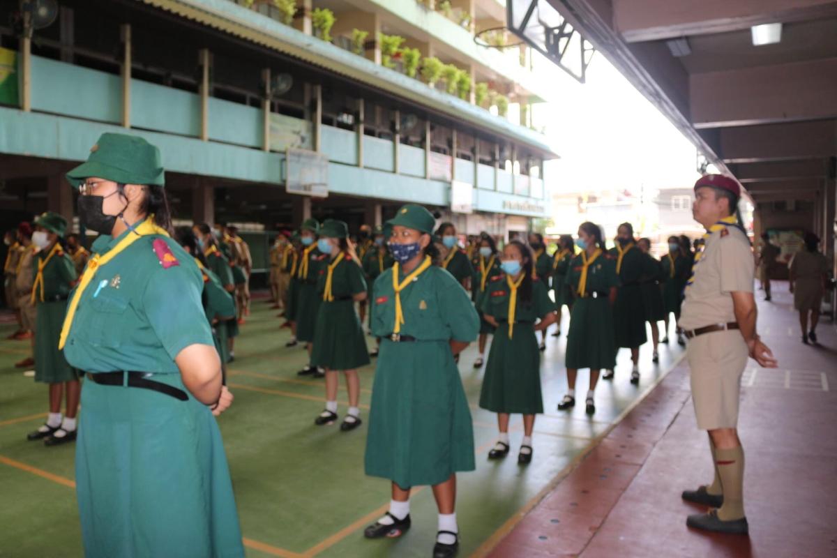 การฝึกระเบียบแถวหน้ากระดาน