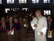 Advocacy with scouts of TsirangToes CS along scouting Monitoring.