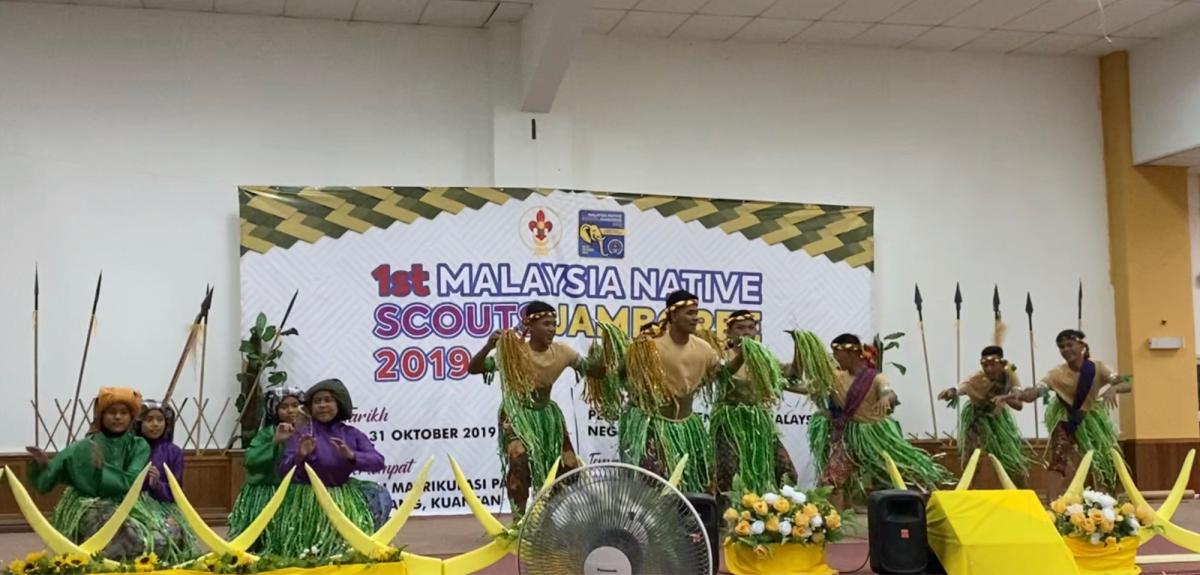 Johor Contingent : 1st Malaysia Native Scouts Jamboree