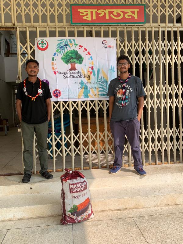 Planted Palm Seeds at Rover Regional Scout Training Center (Project TSS)